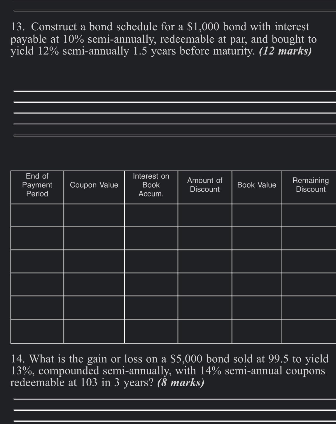 Can you please answer this all question step by step And i