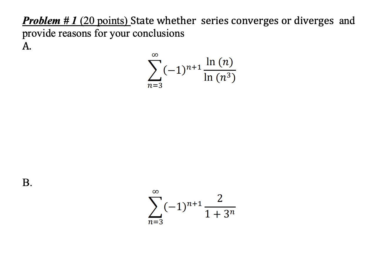 Hello course team, I need help formulating the following calculus two problems.
