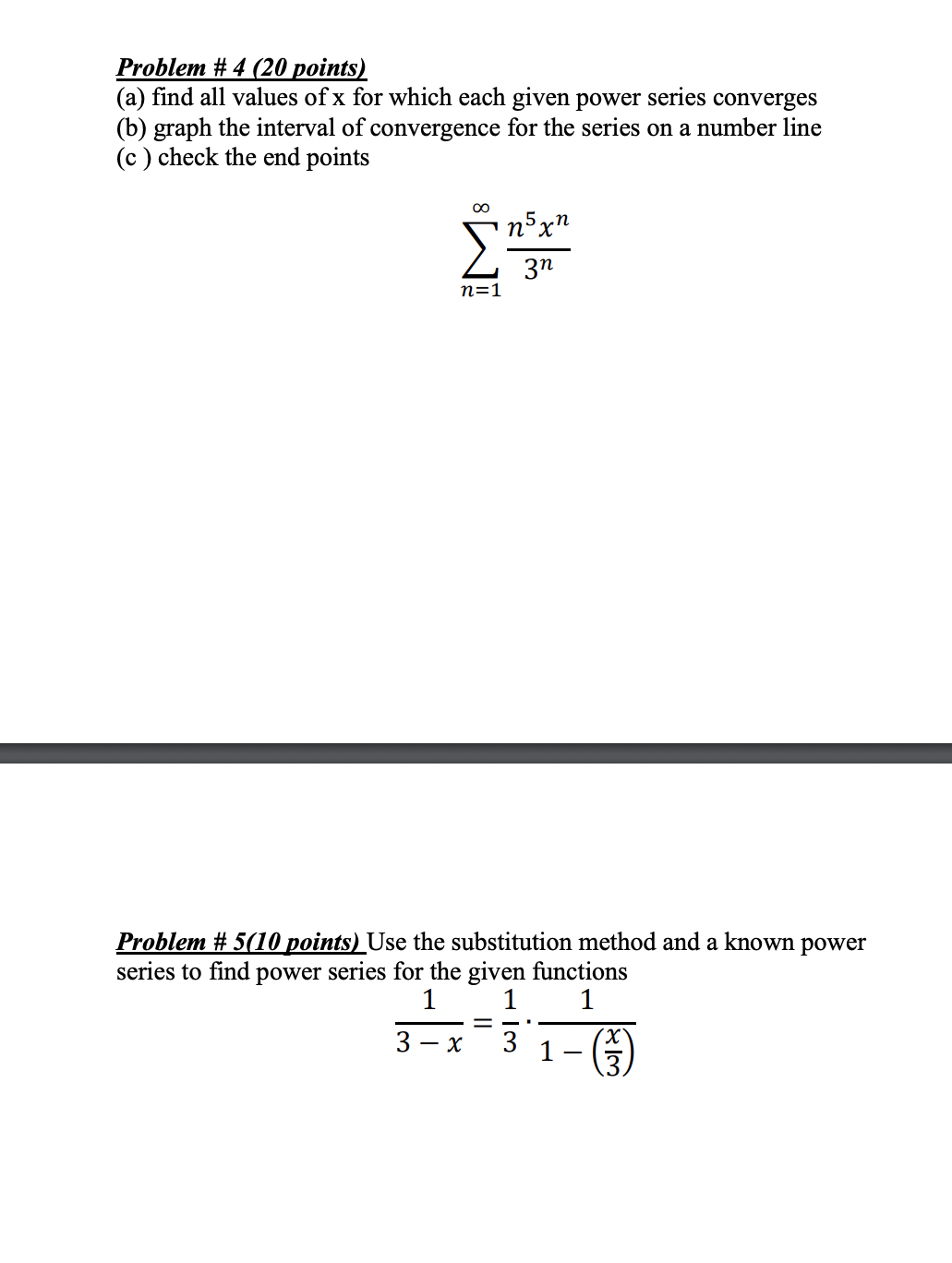 series converges or diverges and provide reasons for your conclusions A. 1