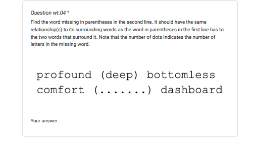 and C A and D Band C B and D O C