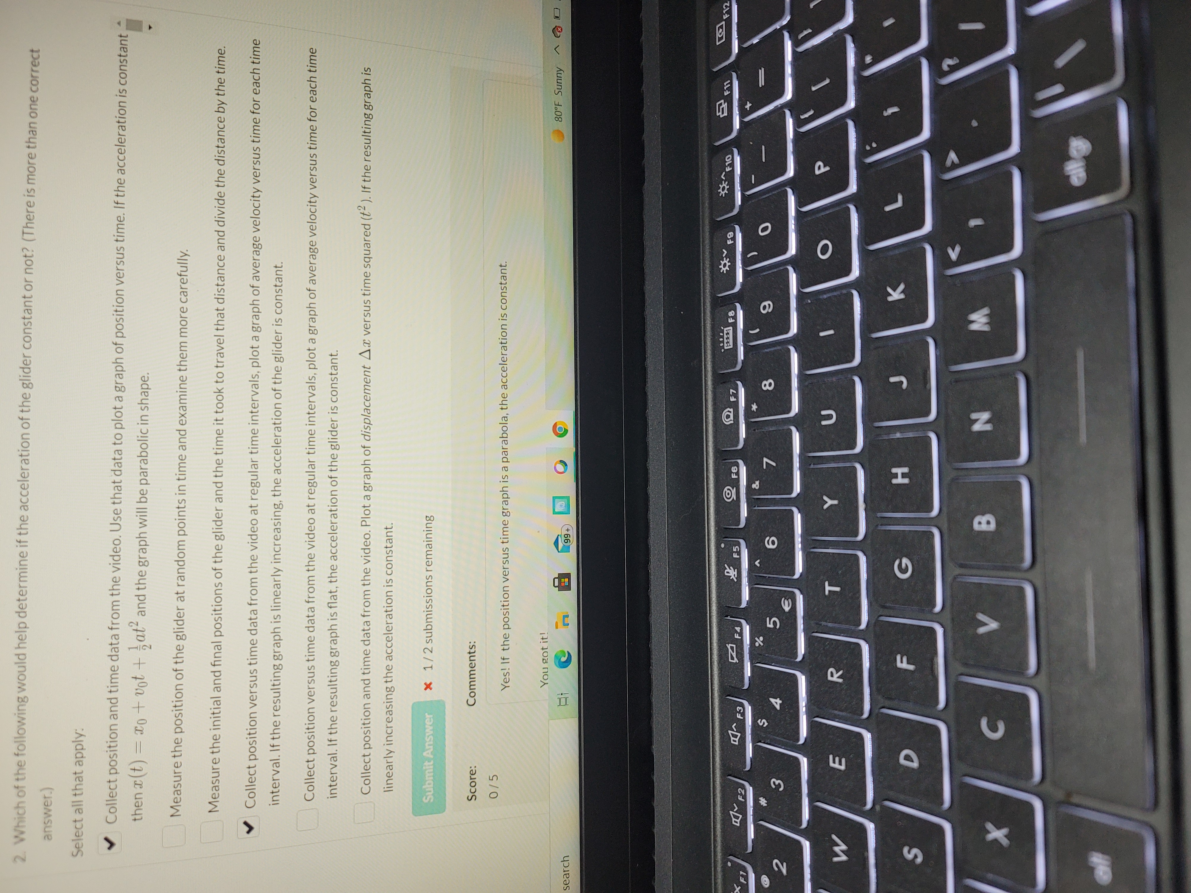 K X C NSave & Close lorenza monarrez Score: 5 /55 (9.09%)