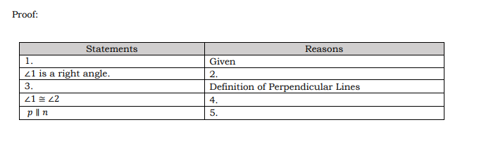 the transversal. What must be true about 23 and 24 if b