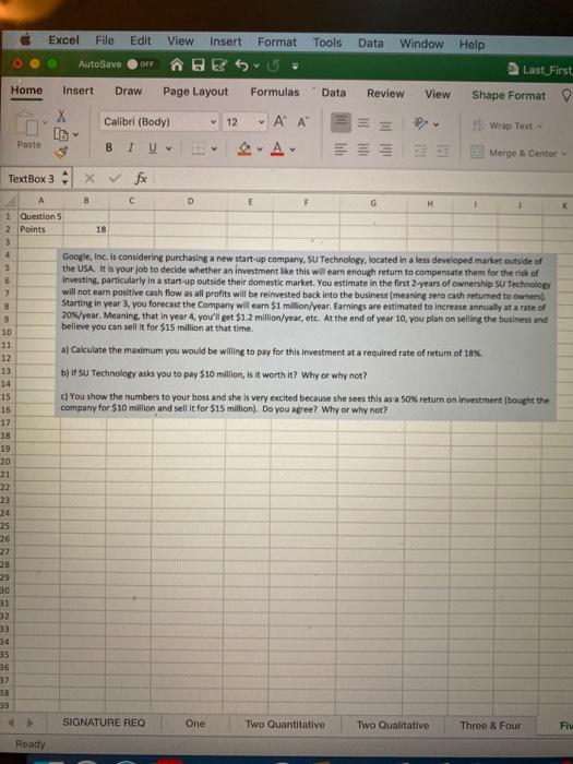  Excel File Edit View Insert Format Tools Data Window Help AutoSave