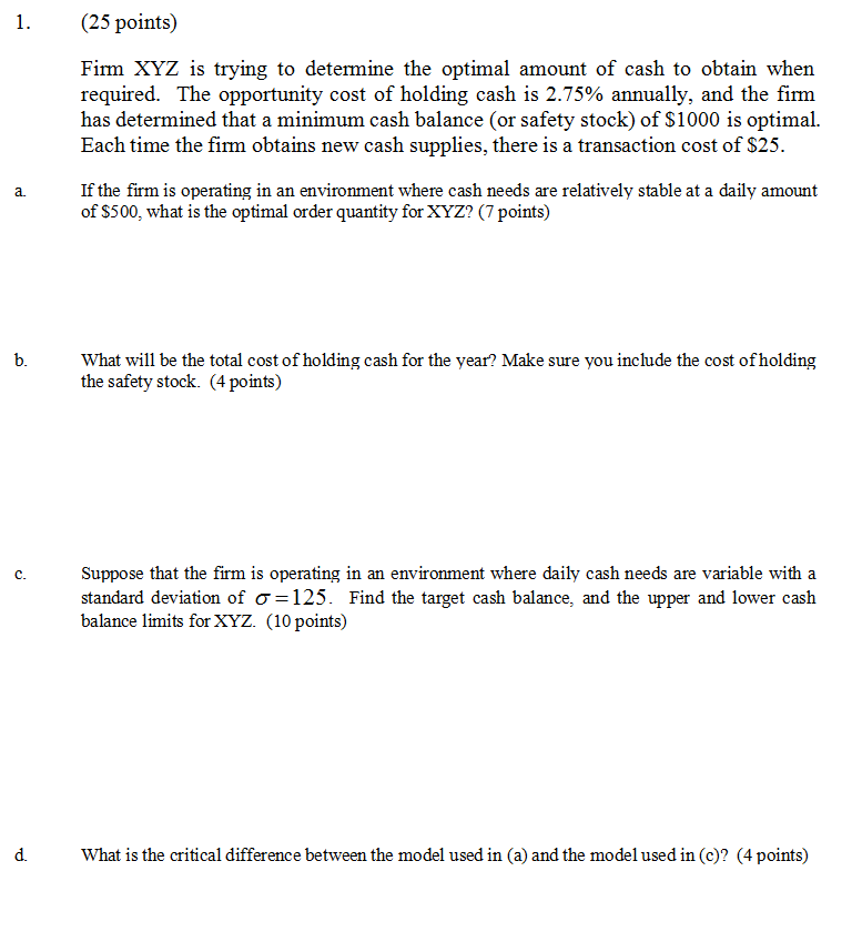 been hired as a financial analyst to do a feasibility study of