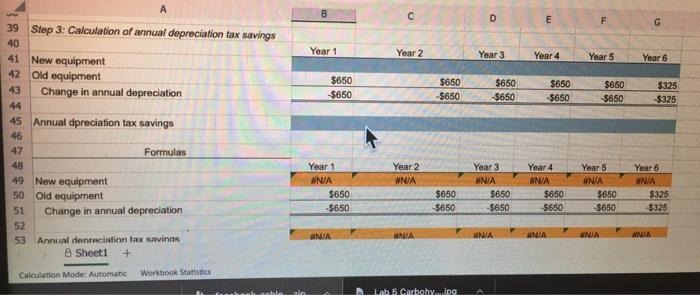 kept, the steamer will have depreciation expenses of $650 for 5 years