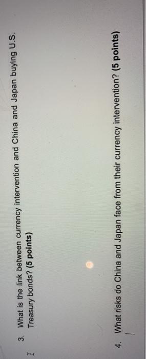 following questions: The U.S. Dollar Sells Off on September 3, 2003, the