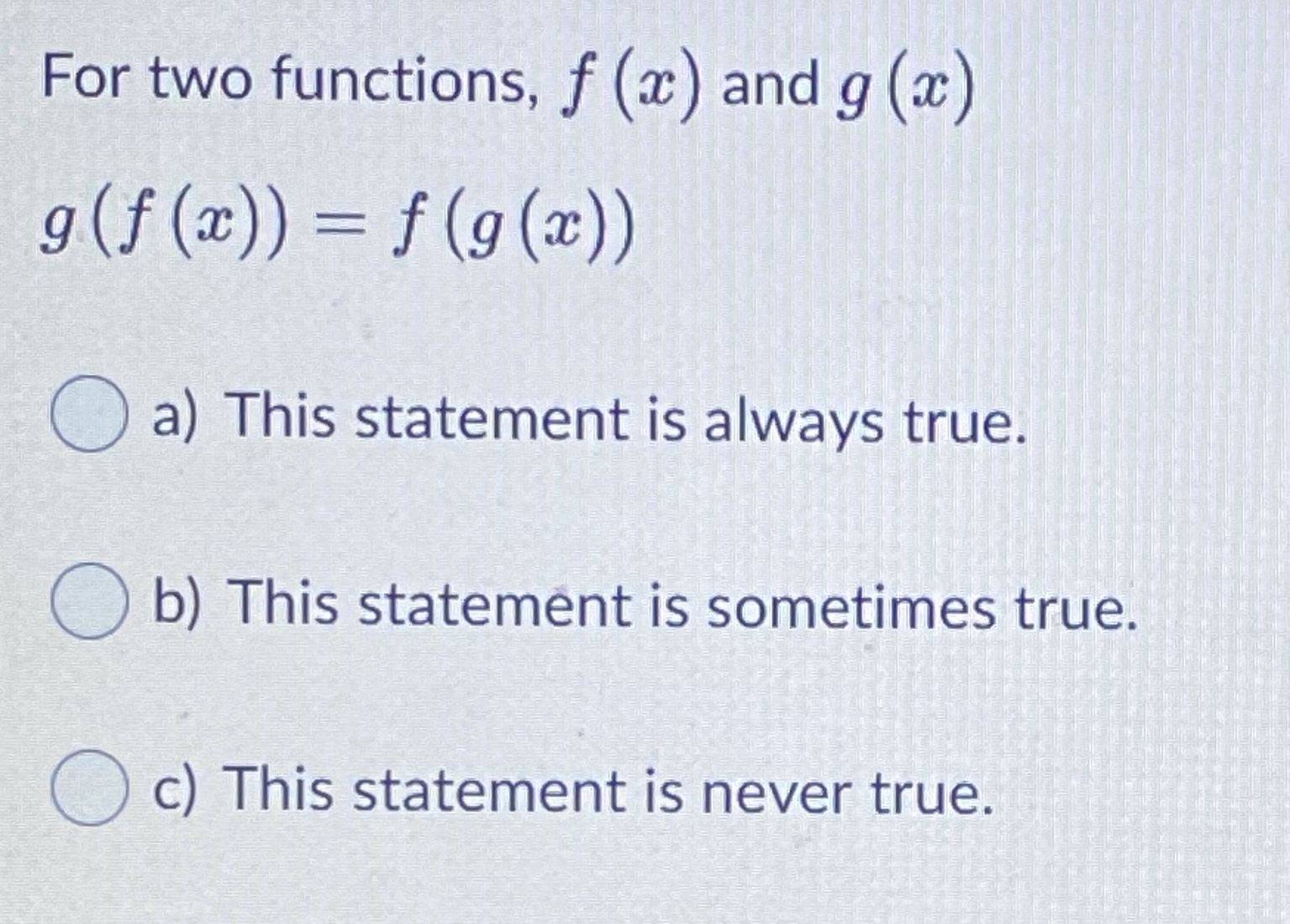 Please be quick! no steps, just answer thanks so much For two