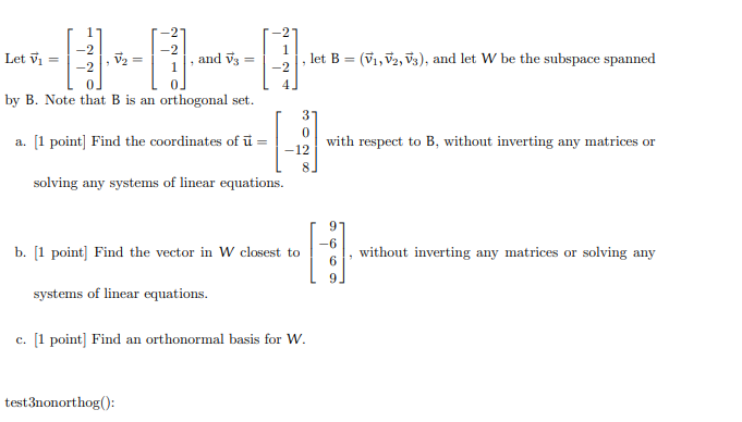 thank you for help Let VI = V. = , and vs