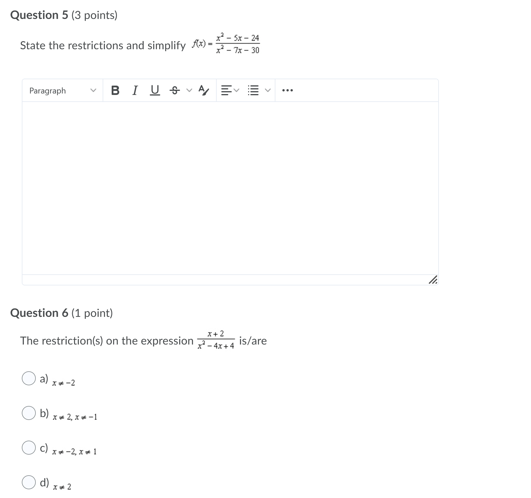 Please only pick the answer. no explanation needed at all .. I
