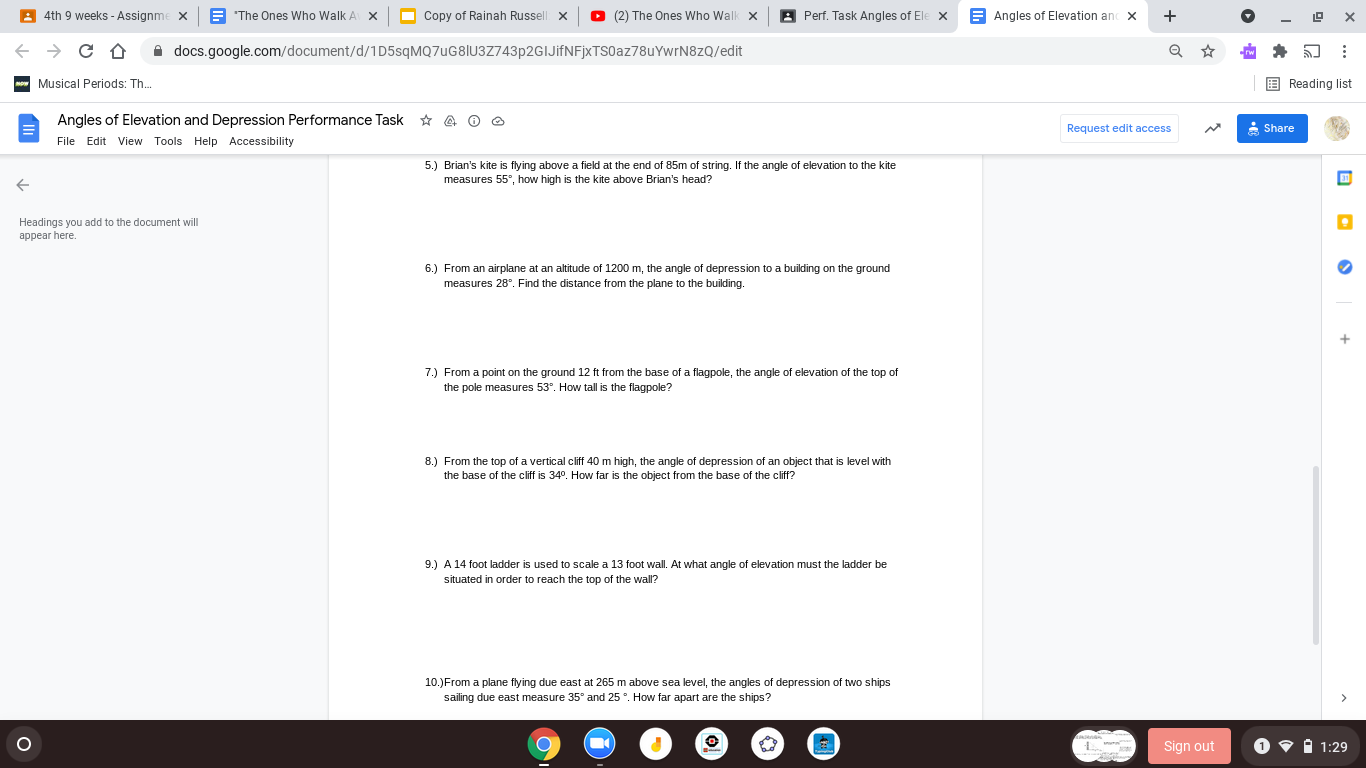 E 'The Ones Who Walk A X Copy of Rainah Russell: x