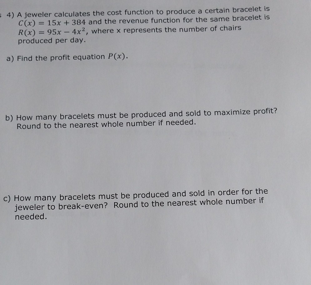  I need help with a, b,c please send me the steps