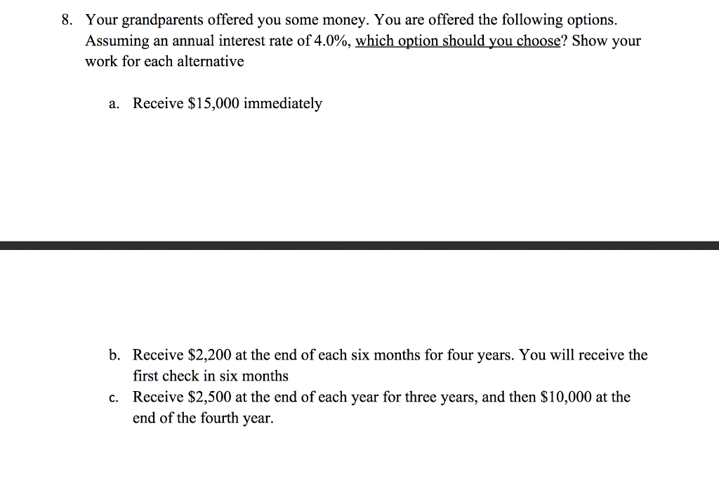 of money problems in a single Excel worksheet. You can round to