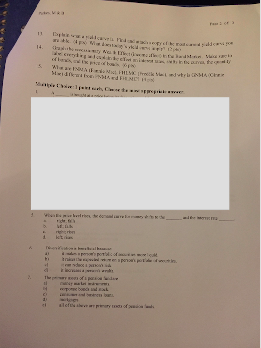  Explain what a yield curve is. Find and attach a copy