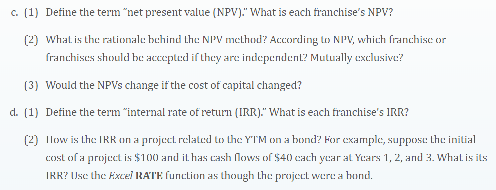 In fact, you enjoyed it so much you have decided you want