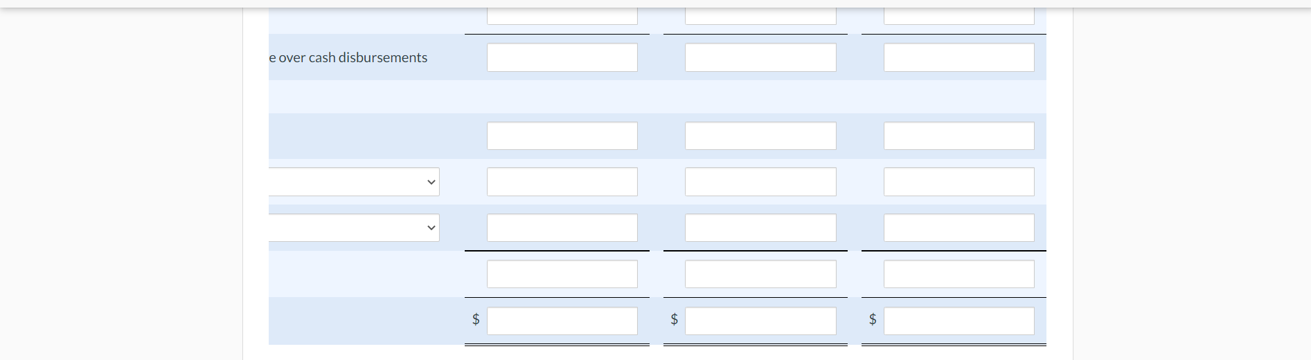 are on account. Lorch expects collections to be 50% in the month
