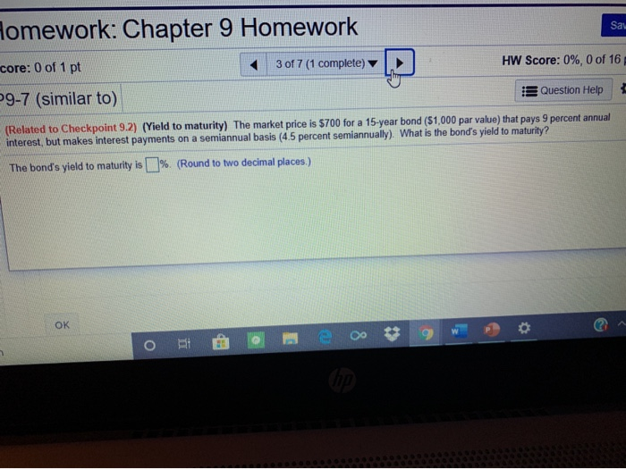  lomework: Chapter 9 Homework Chapter 9 Homeworkere end sa core: 0