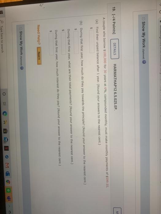 who are $100.000 for 10 years at, compounded, must make monthly payments