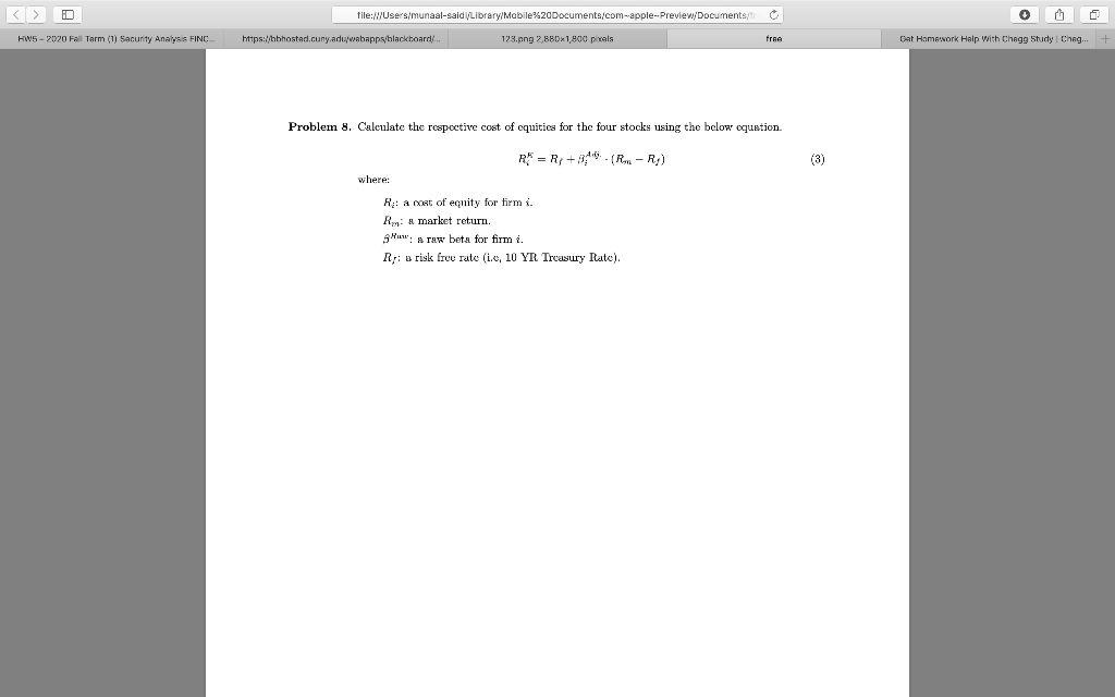 Submit your project in a single EXCEL file. You have to write