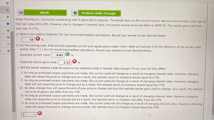  . - . . eBook Problem Walk-Through Pelzer Printing Inc. has