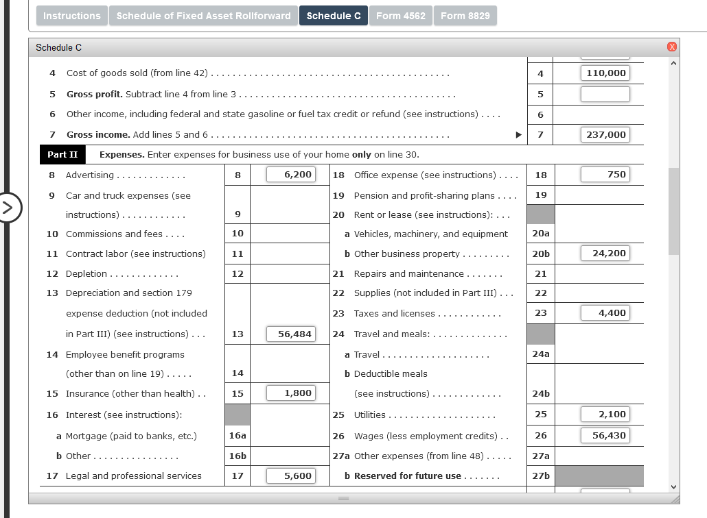 her Social Security number is 123-45-6789. Trish keeps her books on an