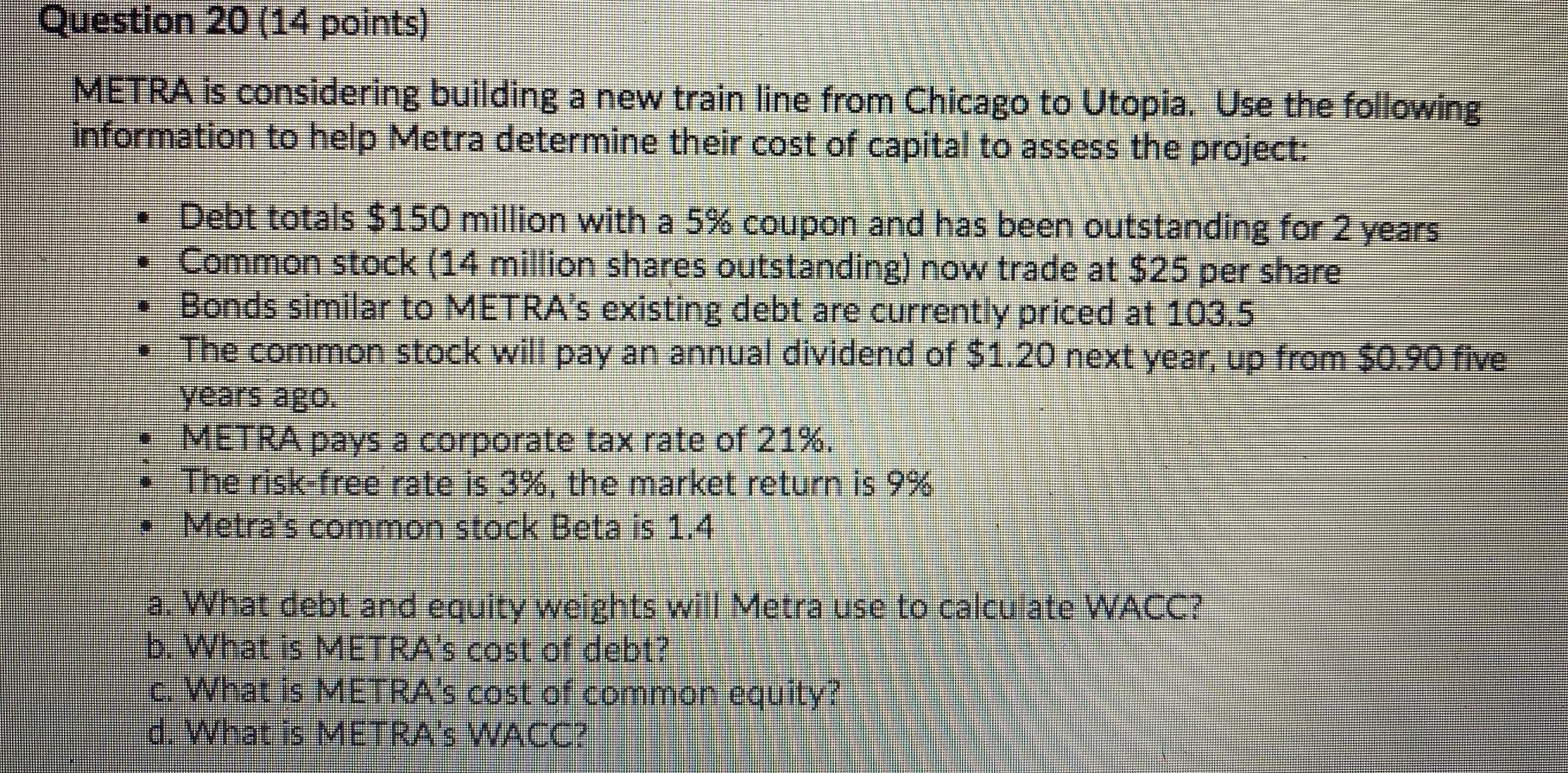 Please Answer In Calculations On Calculator Break Down Steps Please Question 20