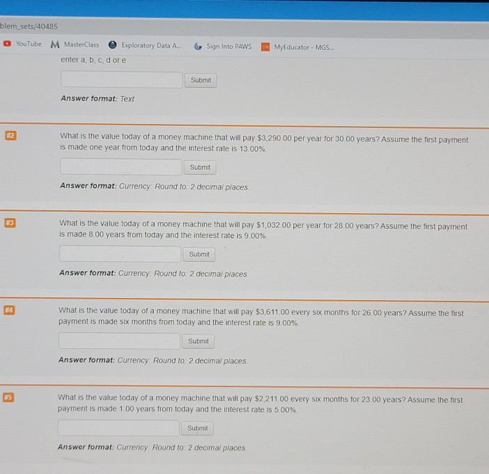 blem_sets/40485 YouTube M MasterClass Exploratory Data A Sign Into PAWS MyEducator