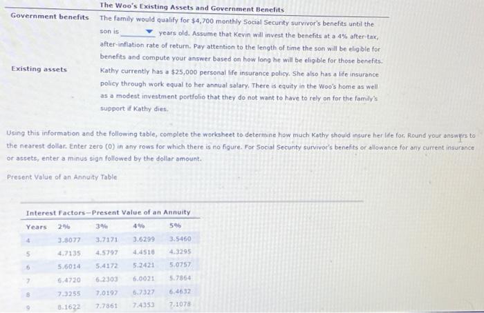 Kevin Woo are 52 years old and have one son, age 14.