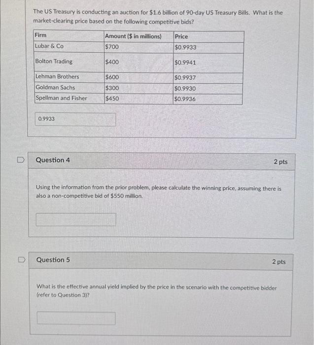  please help asap I will upvote The US Treasury is conducting