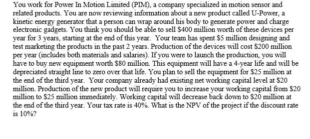 Please help provide the full answer and solution to this question thank