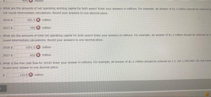 s 501.5 milion 2017 5 350 million What are the amounts of