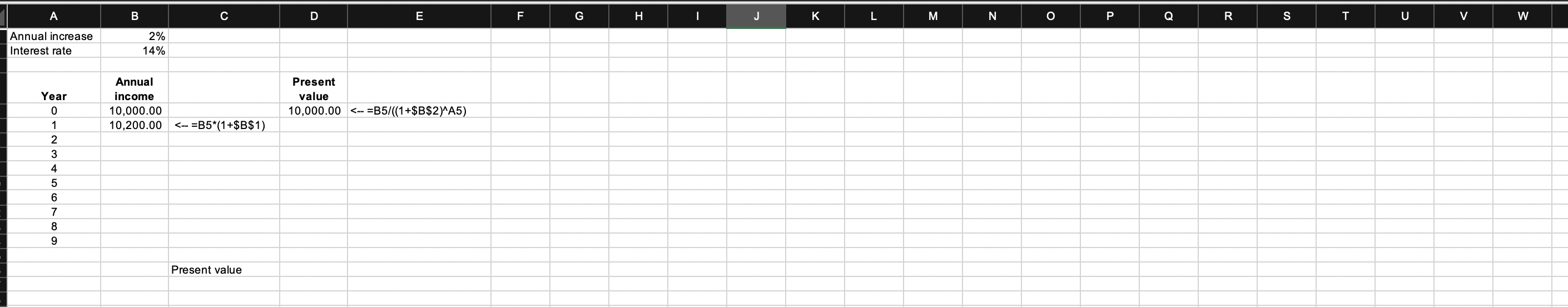 The Time Value of Money 47 5. (PV single cash flow) Your