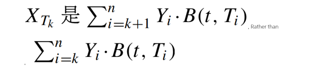 Given that fixed income security will generate cash flows Y1, Y2,..., Yn