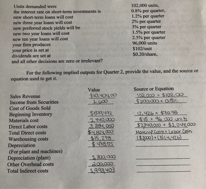 Using the assumptions from the first image (Pro Forma #1), please help