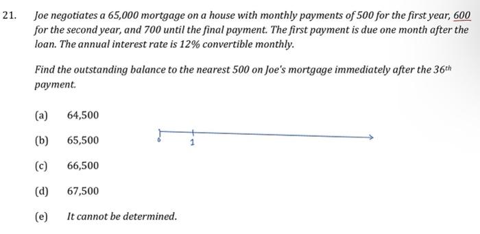 please solve it by drawing a time line (without using any app)