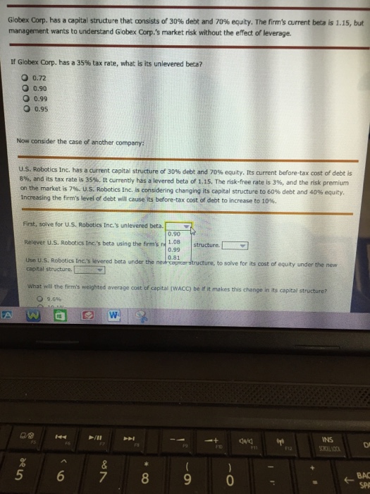 capital structure Review this situation: Transworld Consortium Corp. is trying to identify