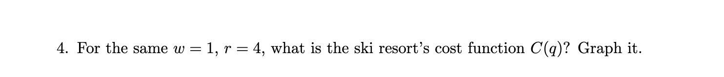 ski lifts, lodges, etc.) and abor L (ski instructors, rental shop employees,