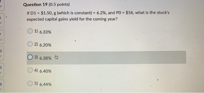 paid a dividend of DO = $2.20 per share, and that dividend