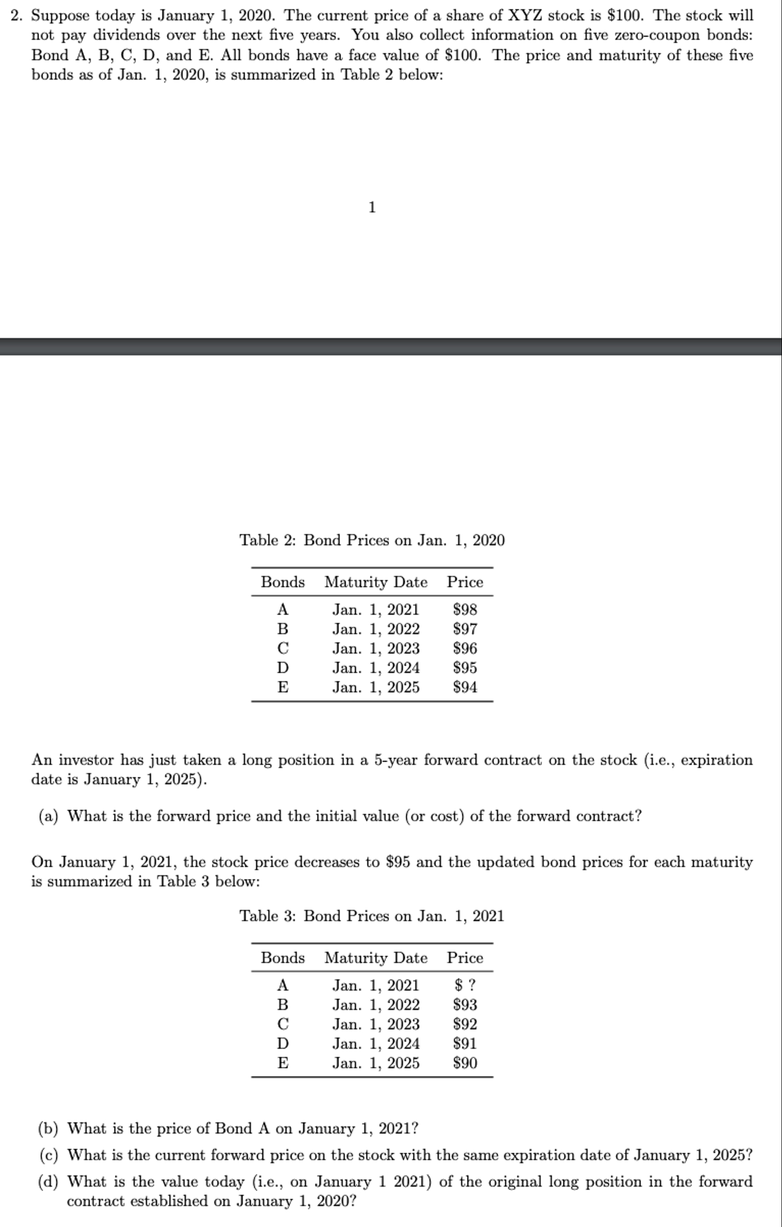  not pay dividends over the next five years. You also collect