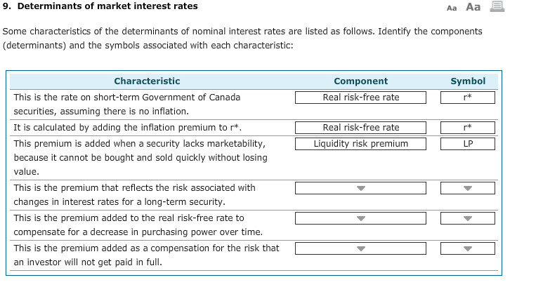  Please correct if I'm wrong and finish the rest. Appreciated 9.
