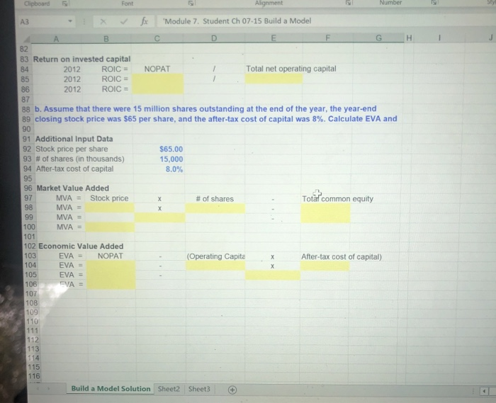 net operating working capital, total net 5 operating capital, net operating profit