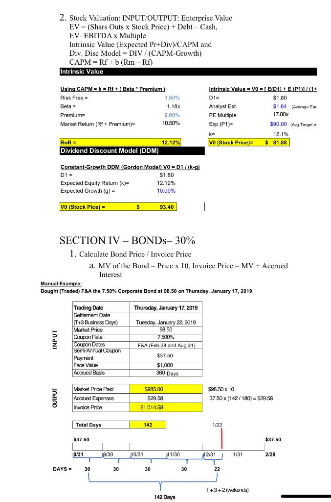  Can you please explain using excel. Please show how I would