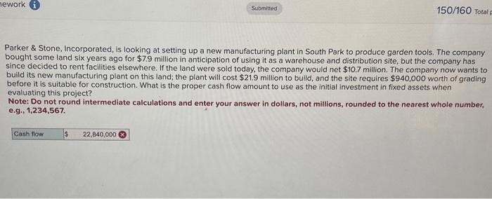 Not sure where I went wrong. Please help! Parker \& Stone, Incorporated,