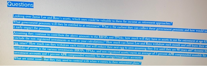 They realize that time has just flown by since they married Looking