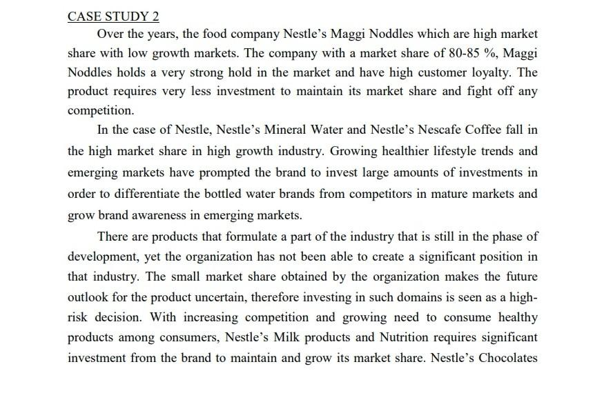 Engineering Management, Safety And Finance CASE STUDY 2 Over the years, the