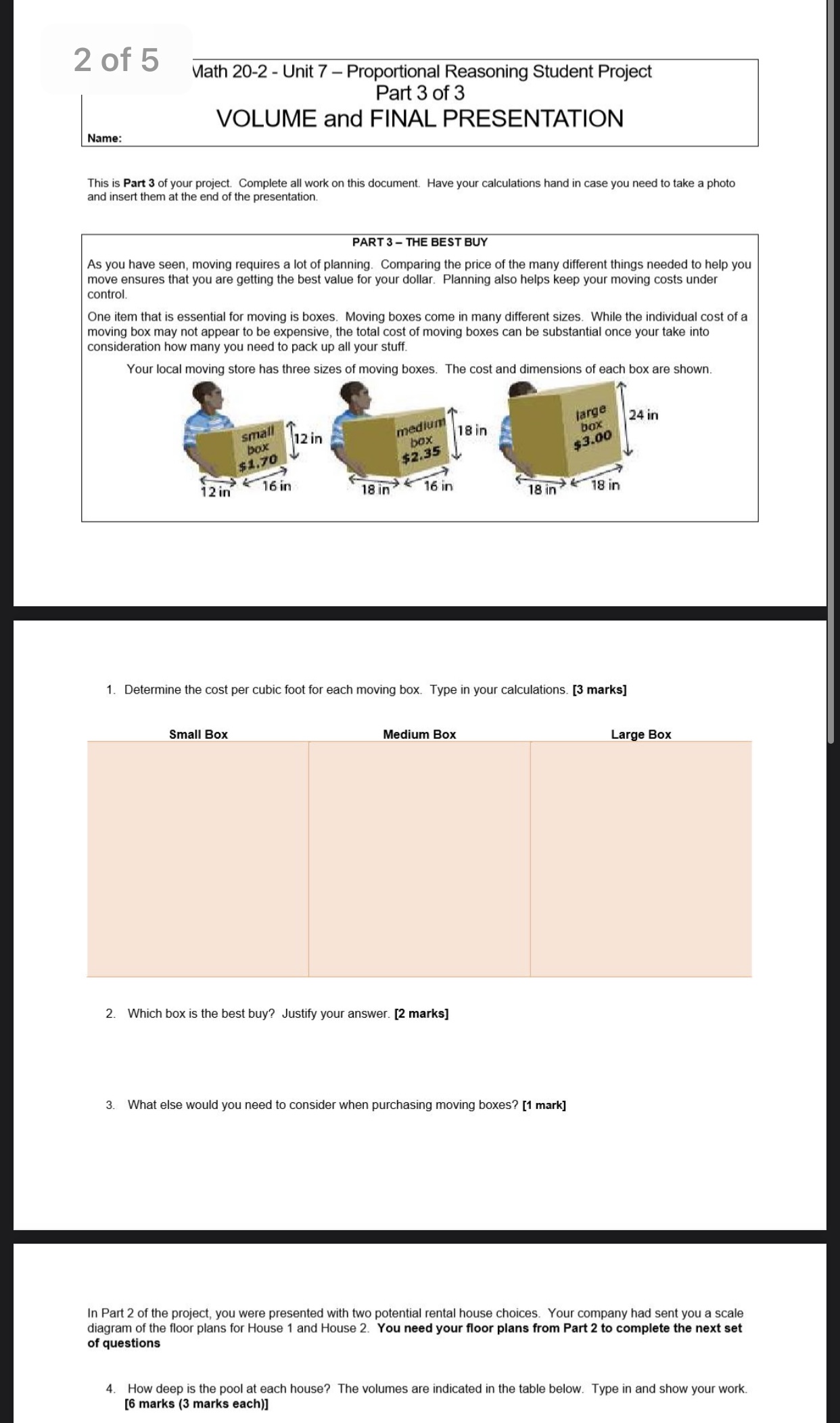 2 Room Measured Dimensions Actual Dimensions Master Bedroom Bedroom Living Room 4.