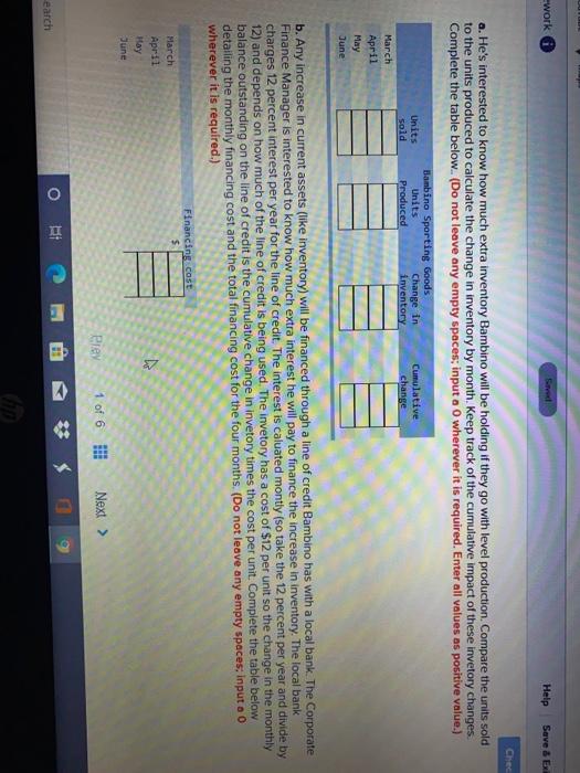 well in the spring and early summer season. A projection of units