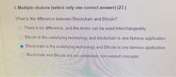 help me please 1. Multiple choices (select only one correct answer) (23)