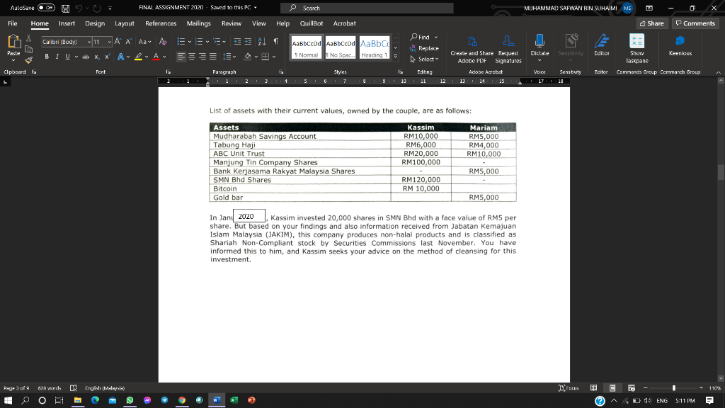 A +32 Paste Help QuillBot Acrobat Find AaBbcod Aabbcod AaBbc Replace 1