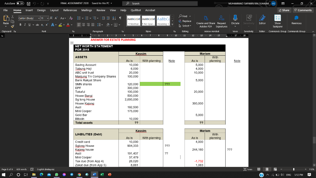 Zubaidah; Iskandar (10 years old). Kassim is the only son in the