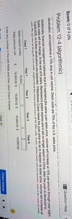 heavy crane equipment to several Chinese dock facilities. Sales are currently 18,000